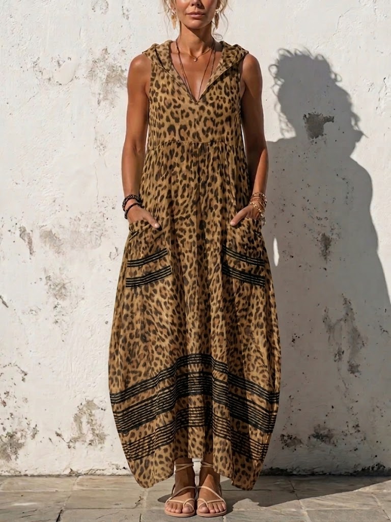 AGATA | Abito w leopardzie 3