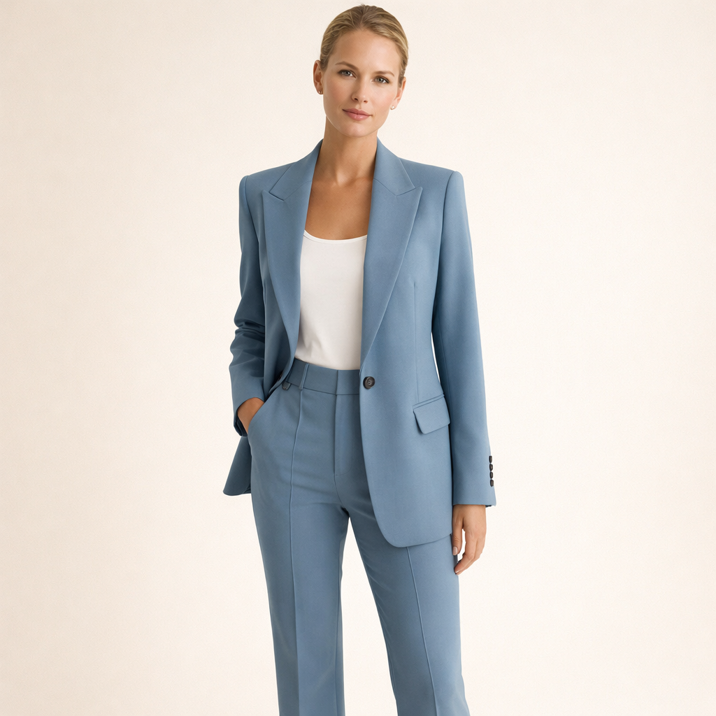 AMELIA | Abito con pantaloni svasati 4
