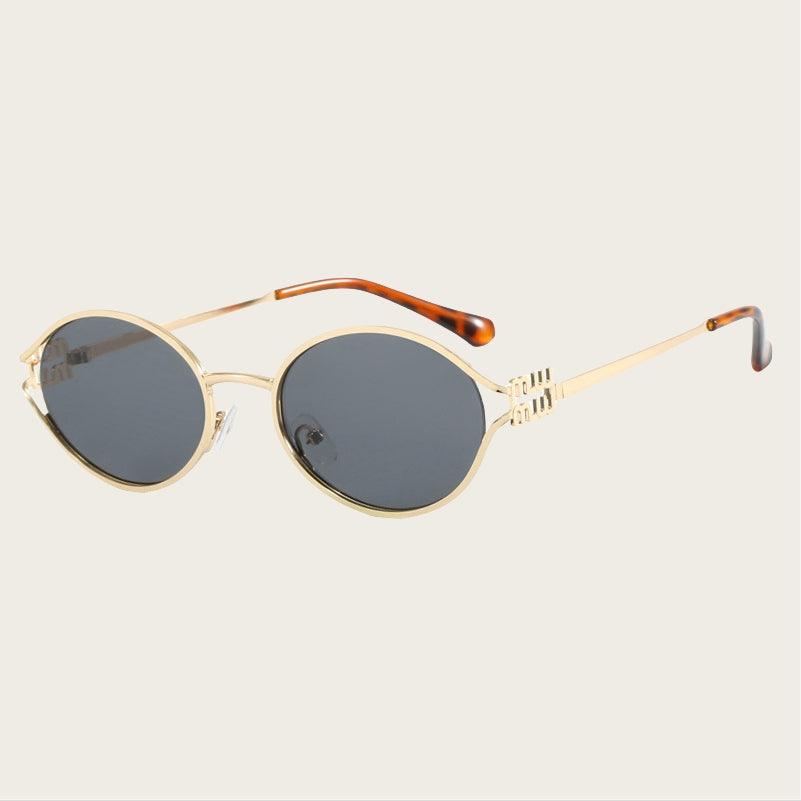 AURORA | Occhiali da sole con montatura dorata 1