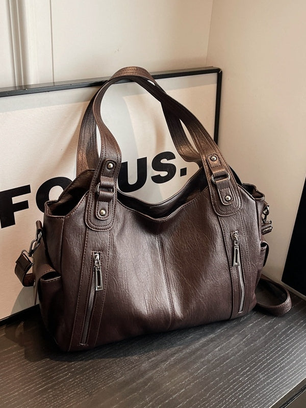 BAGNOLE | Borsa tote con rivetti 1