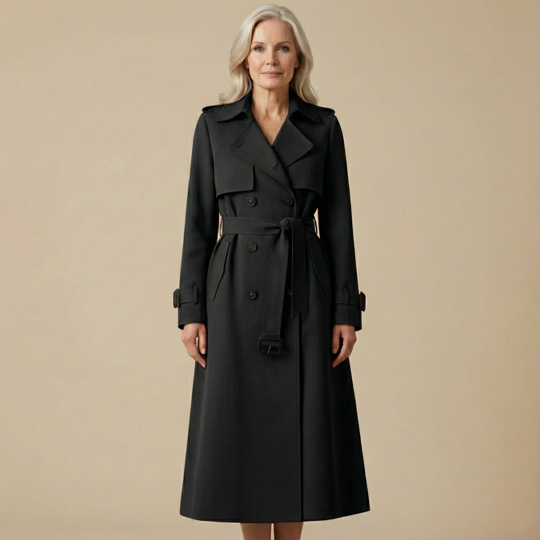 BIANCA | Trench Coat con Cintura 5