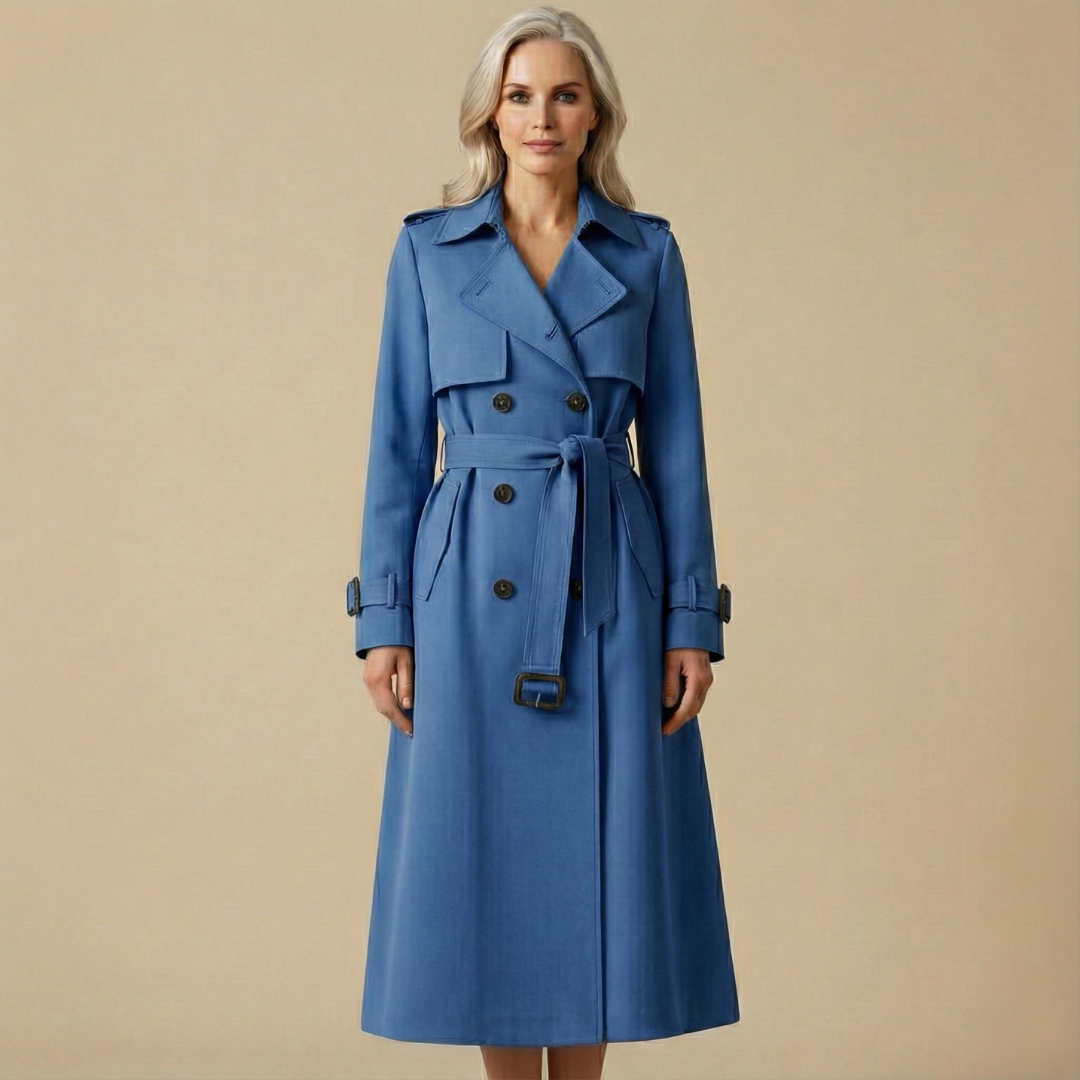 BIANCA | Trench Coat con Cintura 7