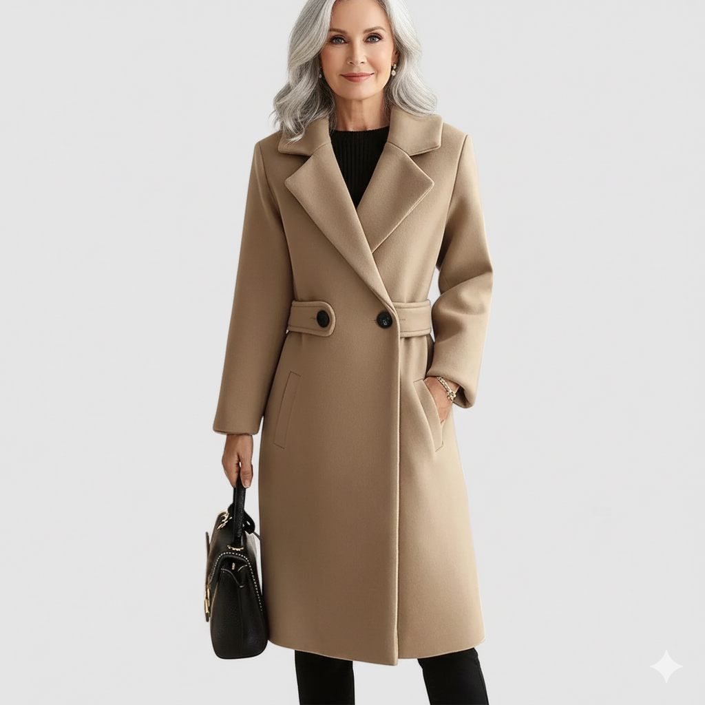 CLARA | Cappotto con cintura 1