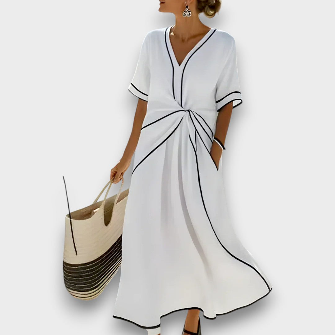 EMA | Abito maxi con fiocco 6