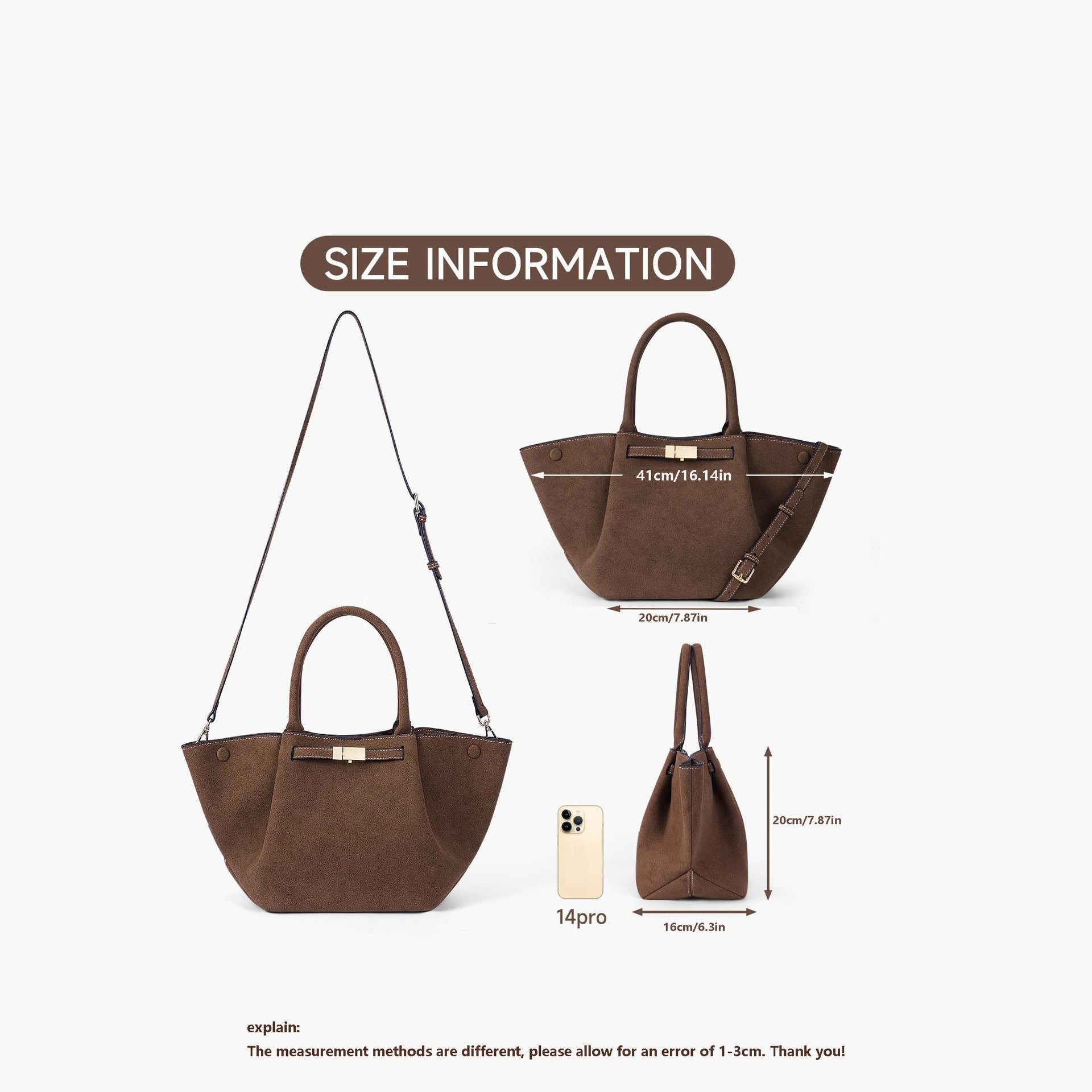GINEVRA | Borsa Tote con Chiusura Magnetica 4