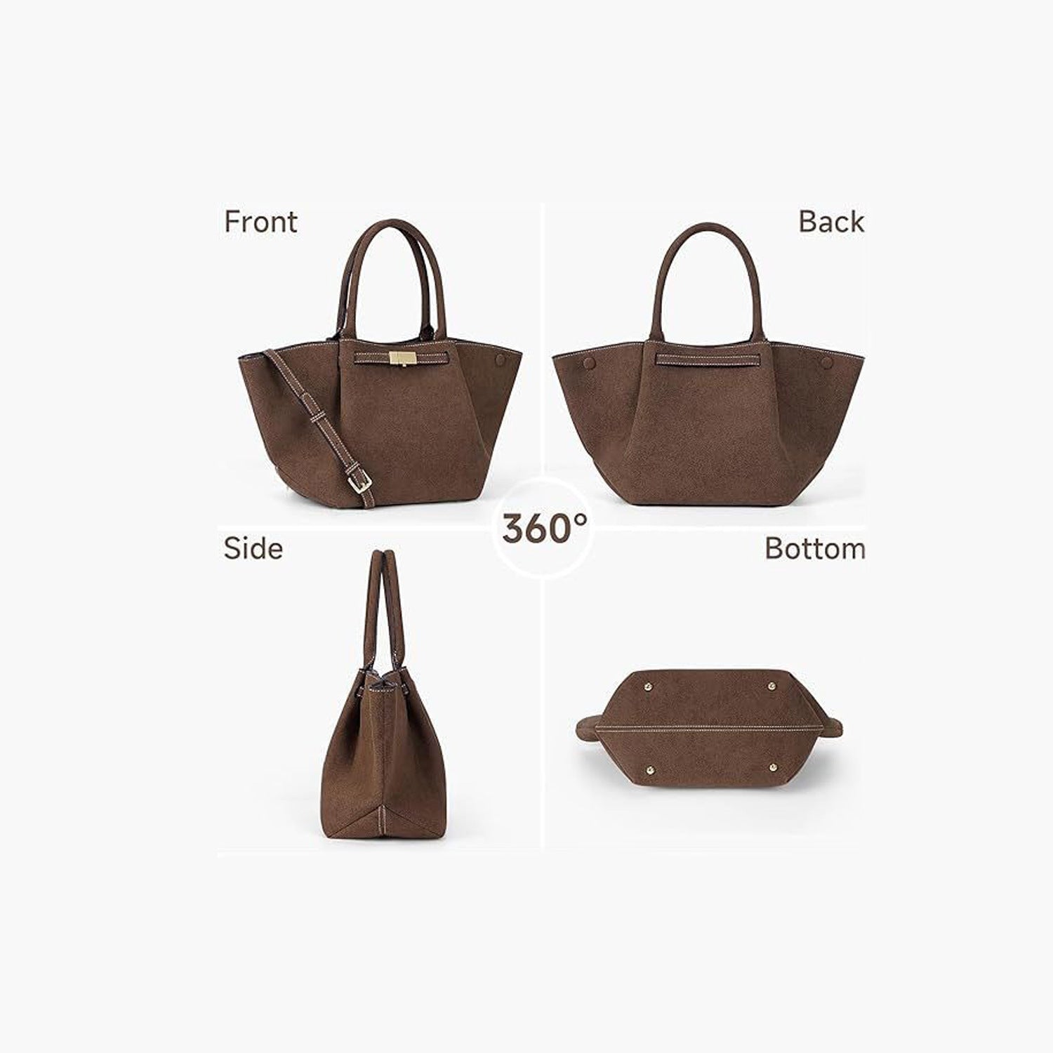 GINEVRA | Borsa Tote con Chiusura Magnetica 5