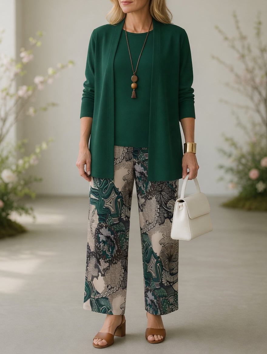 GINEVRA | Set con pantaloni a gamba larga 0