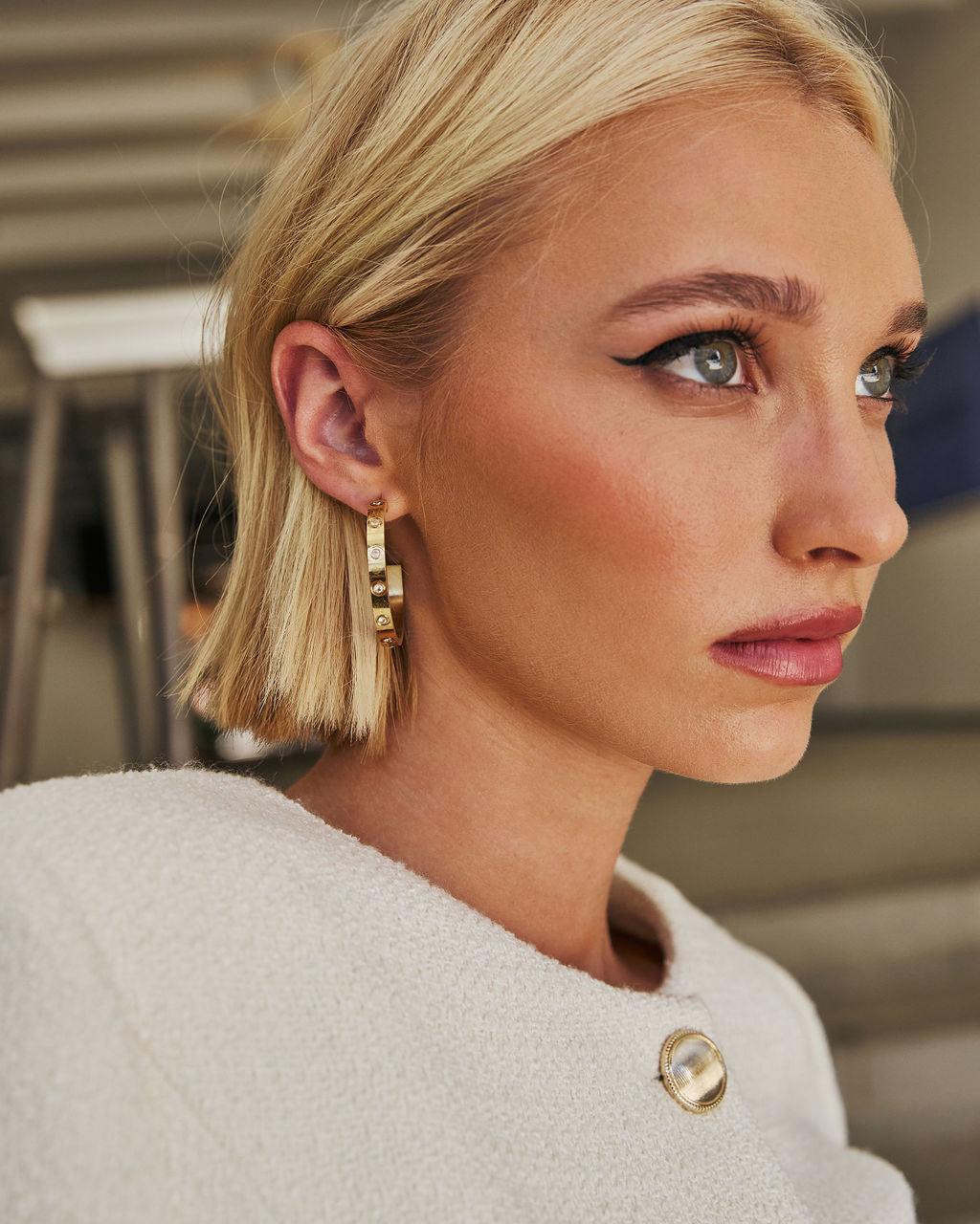 GIULIA | Orecchini con strass 2