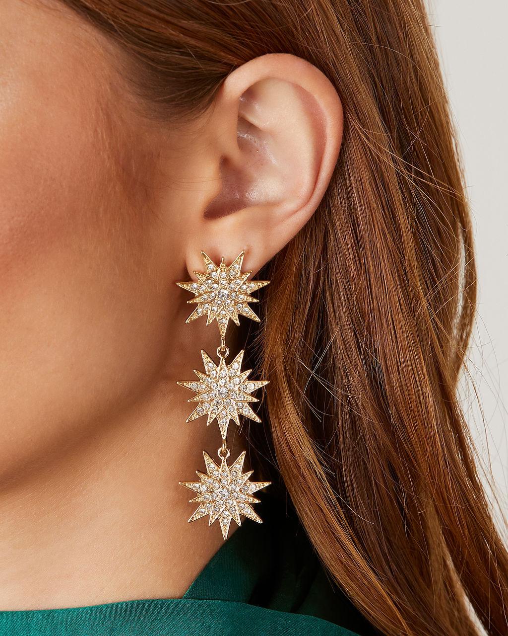 GIULIA | Orecchini con strass scintillanti 1