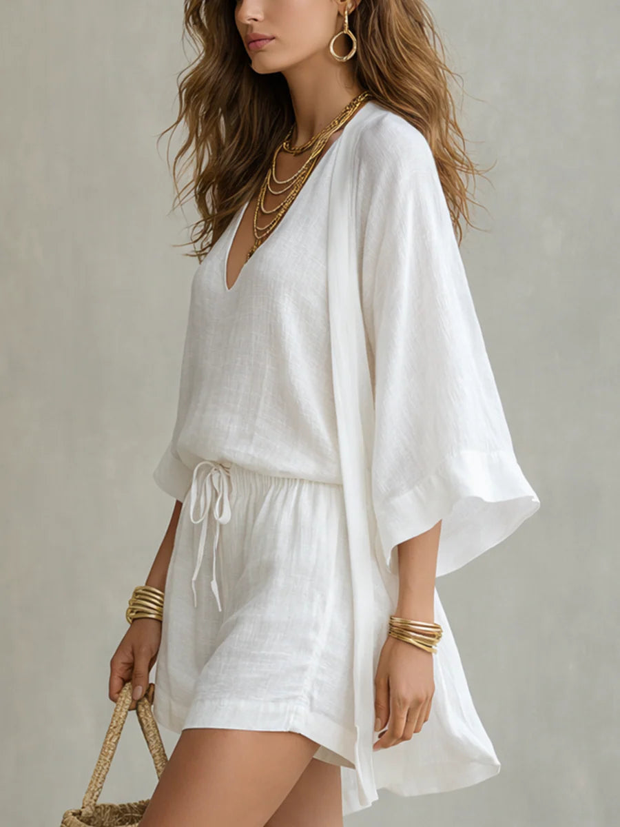 GIULIA | Set tuta con cardigan ampio 1