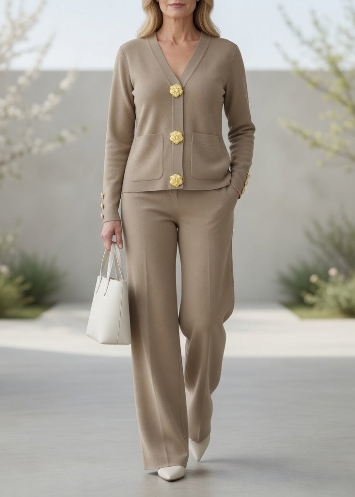 GIULIA | Set tuta con pantaloni ampi 0