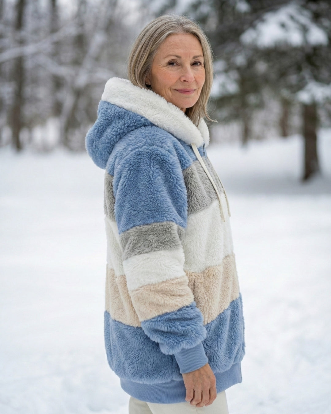 GIACCA IN PELUCHE – Giacca – Stile Minimalista