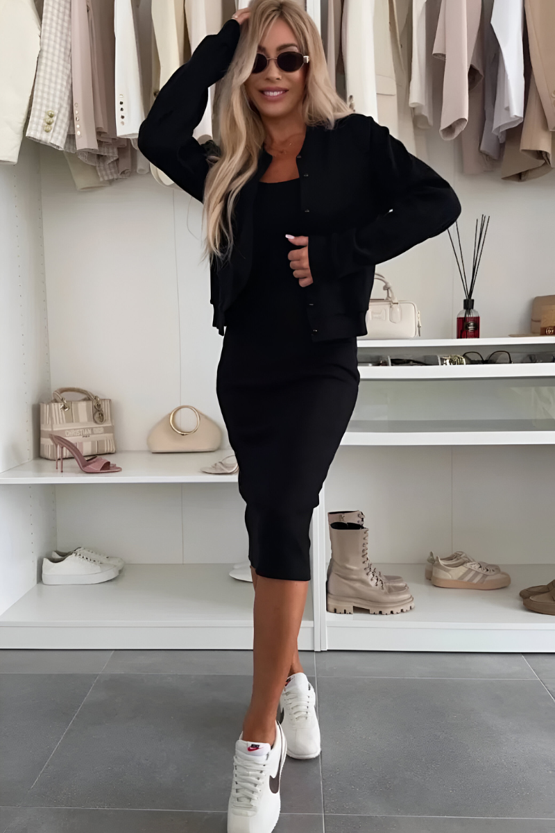 HALINA | Abito midi elegante 2