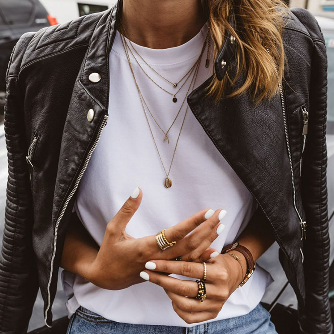 JANET | Giacca in pelle con zip 2