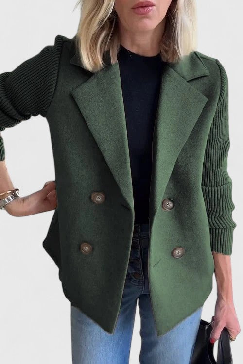 JASMINE | Giacca blazer con maniche a contrasto 2