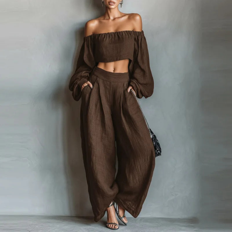 NAWOJA | Set con pantaloni ampi 7