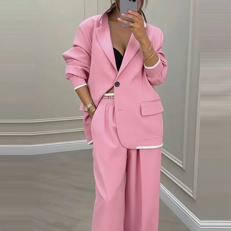 PAMELA | Completo con pantaloni ampi 6
