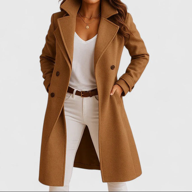 RHEYA | Cappotto lungo con bottoni 1