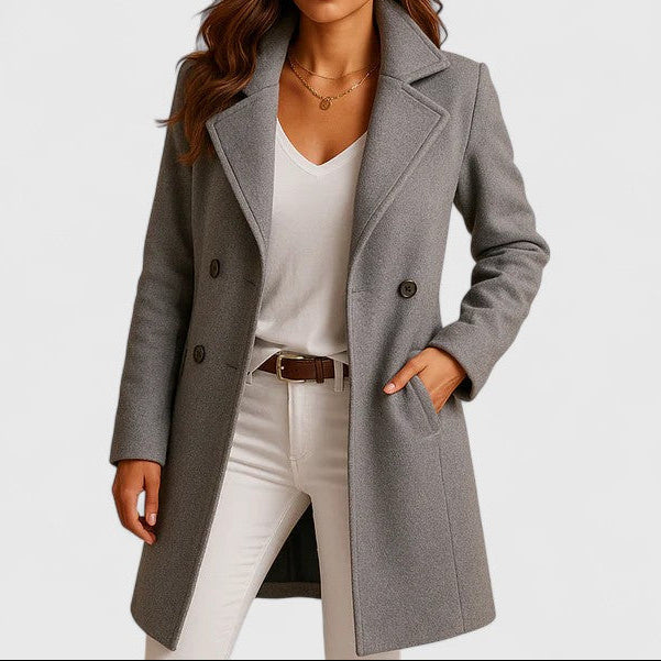 RHEYA | Cappotto lungo con bottoni 2