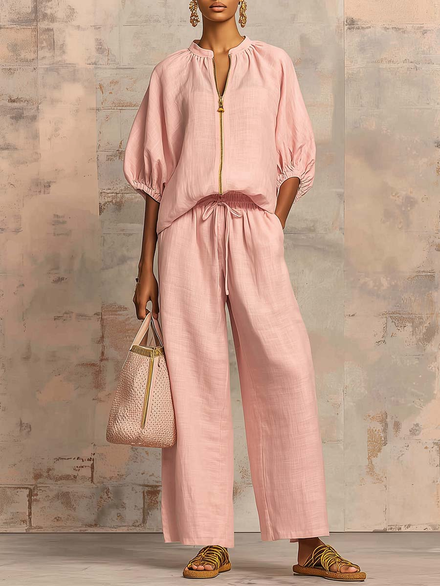 SERENA | Set tuta con camicia ampia 1