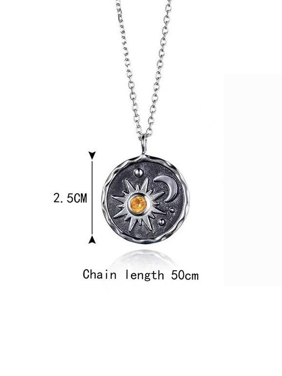 SOLE LUNA | Collana con pendente boho 3