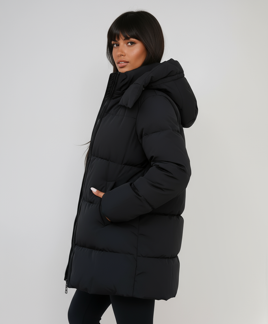 Giacca imbottita nera – Comfort imbottito
