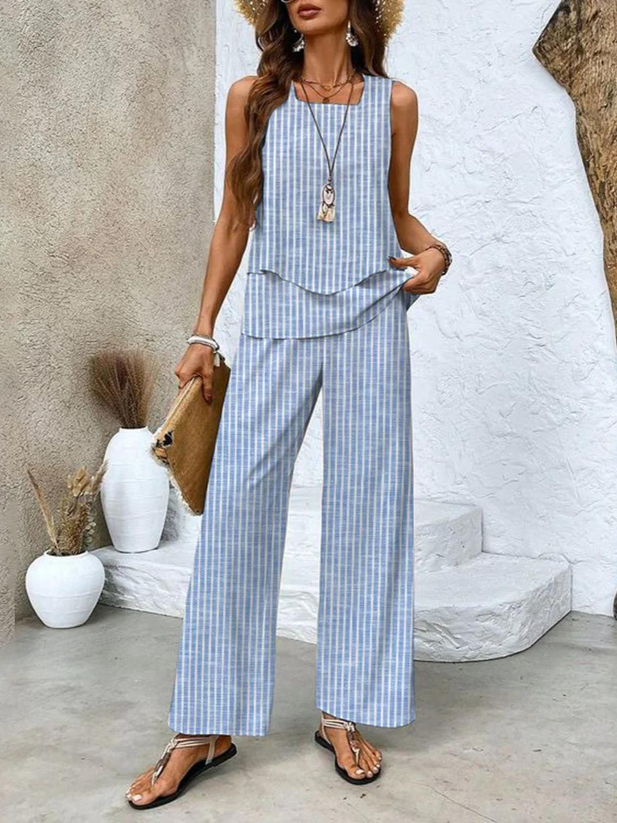 ABIGAIL | Completo con pantaloni larghi 4