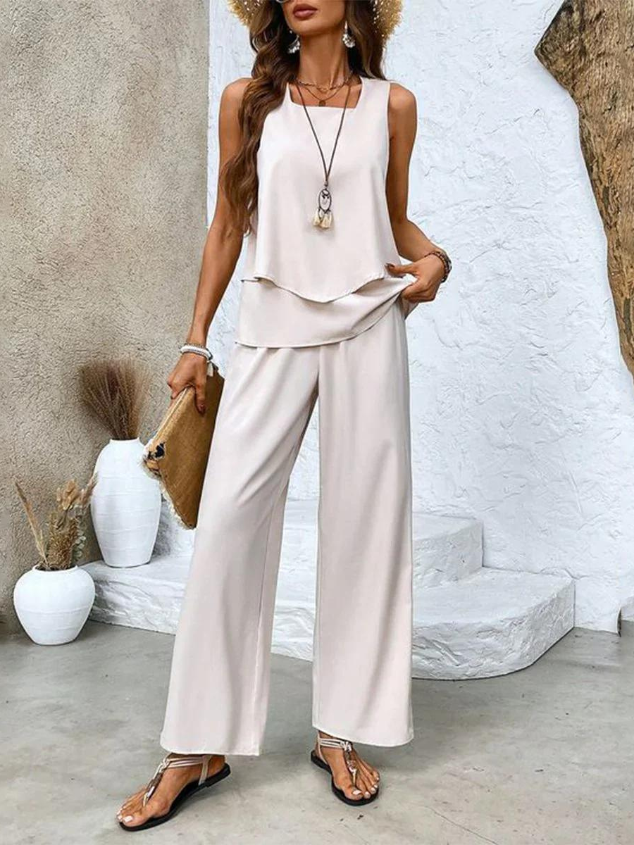 ABIGAIL | Completo con pantaloni larghi 5