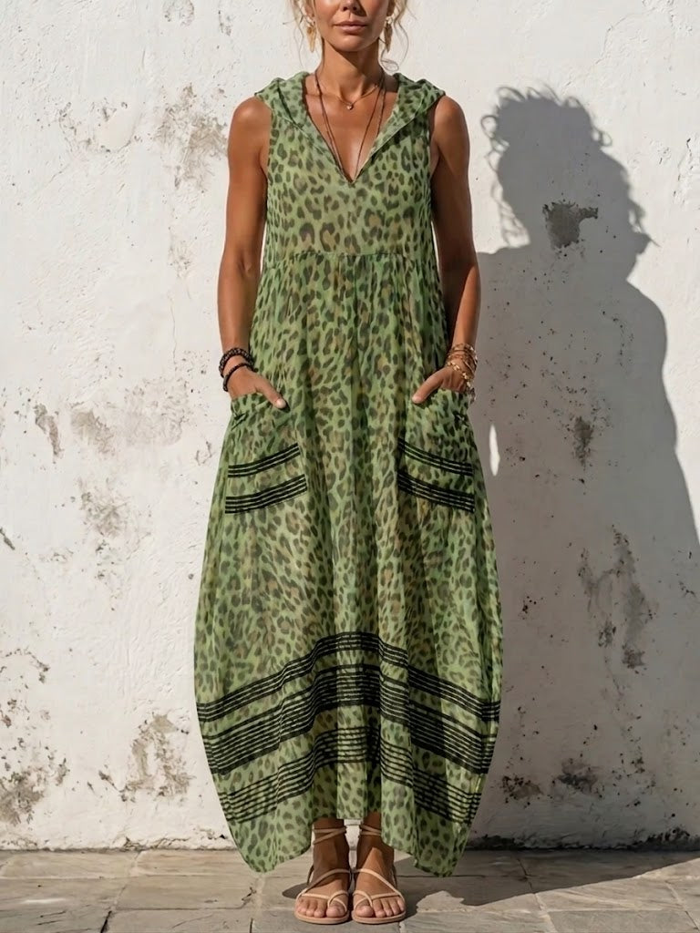AGATA | Abito w leopardzie 2