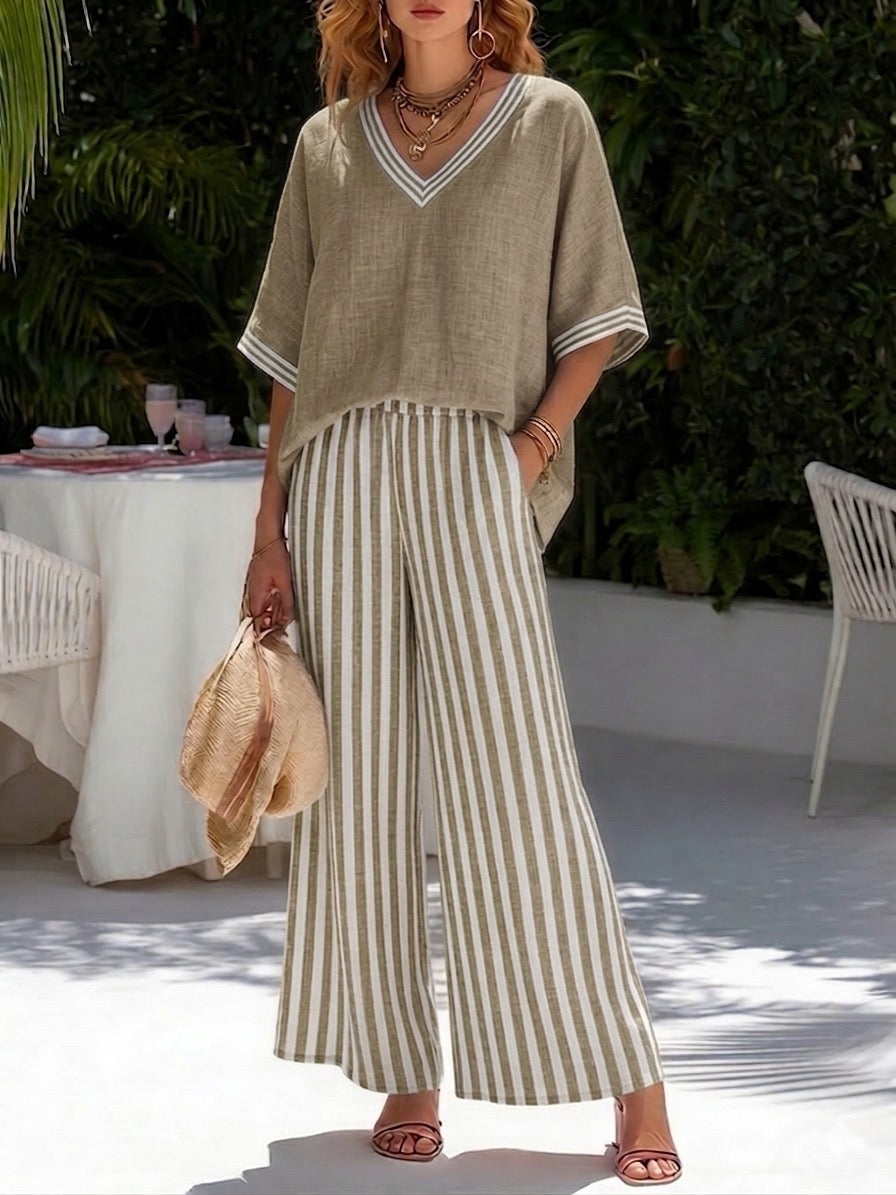 AGATA | Completo Donna a Righe 6