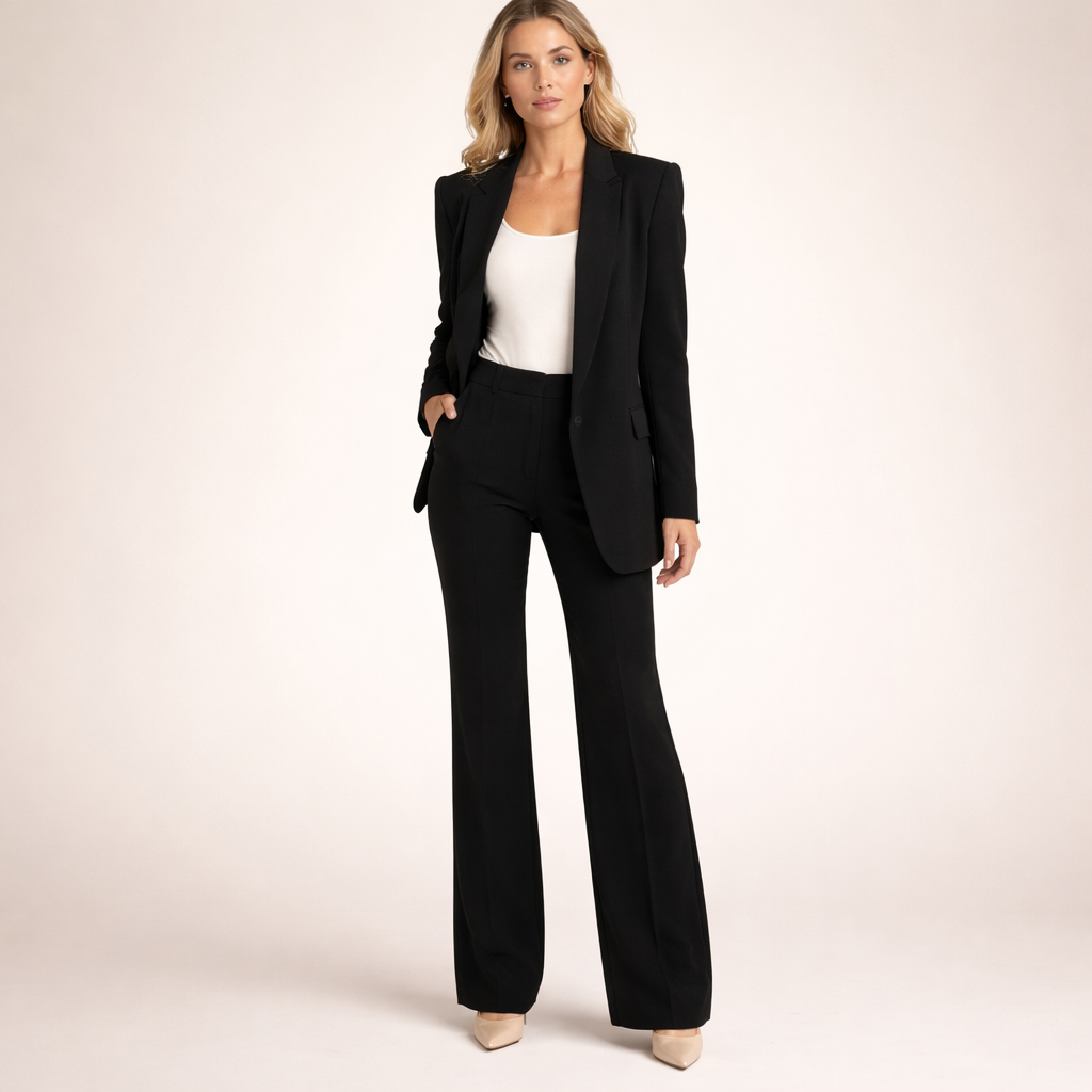 AMELIA | Abito con pantaloni svasati 2