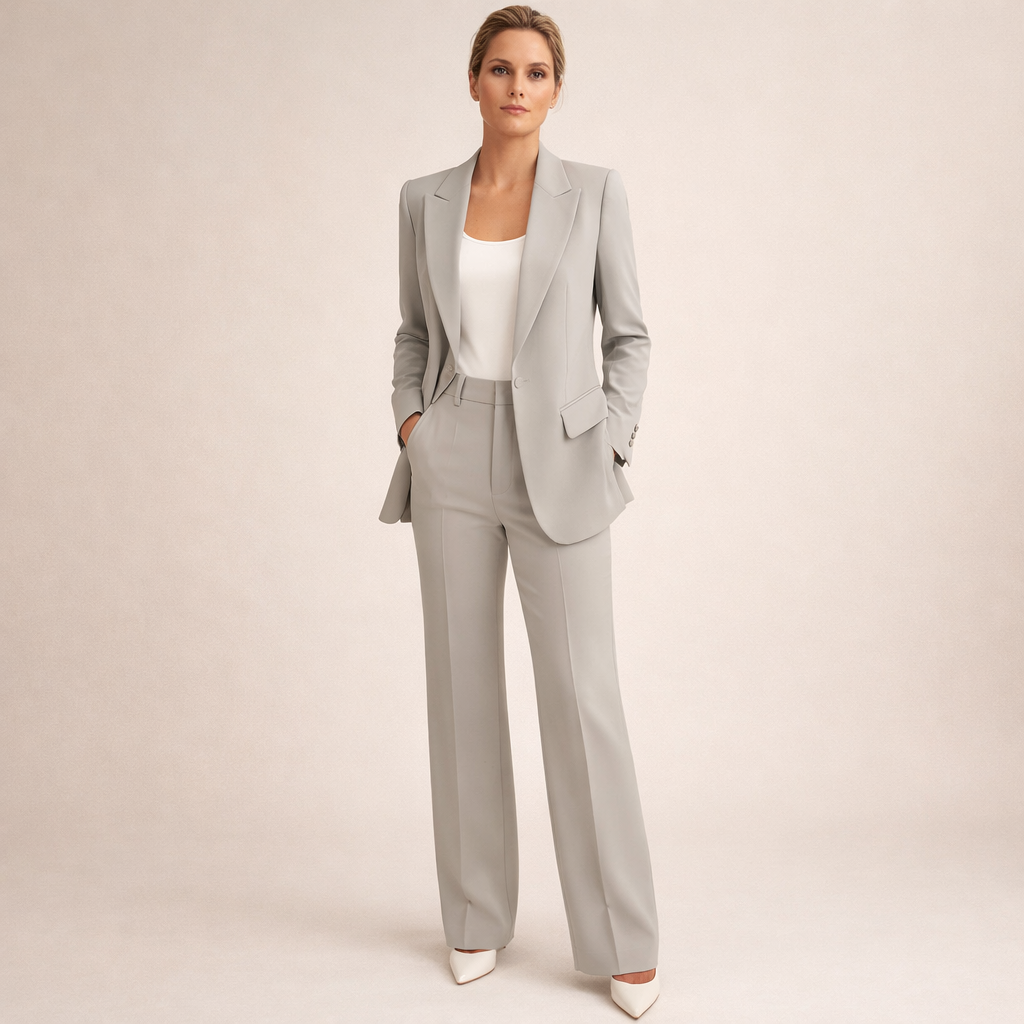 AMELIA | Abito con pantaloni svasati 3