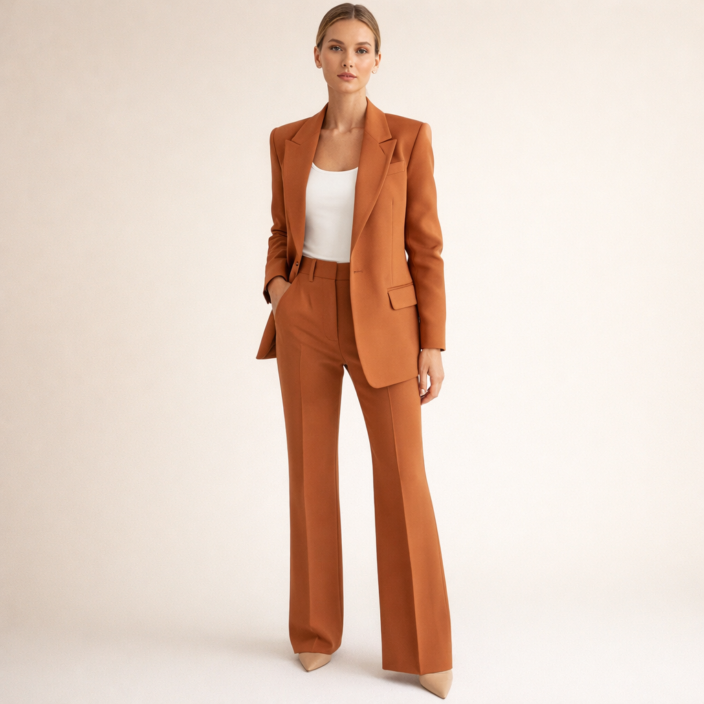 AMELIA | Abito con pantaloni svasati 6