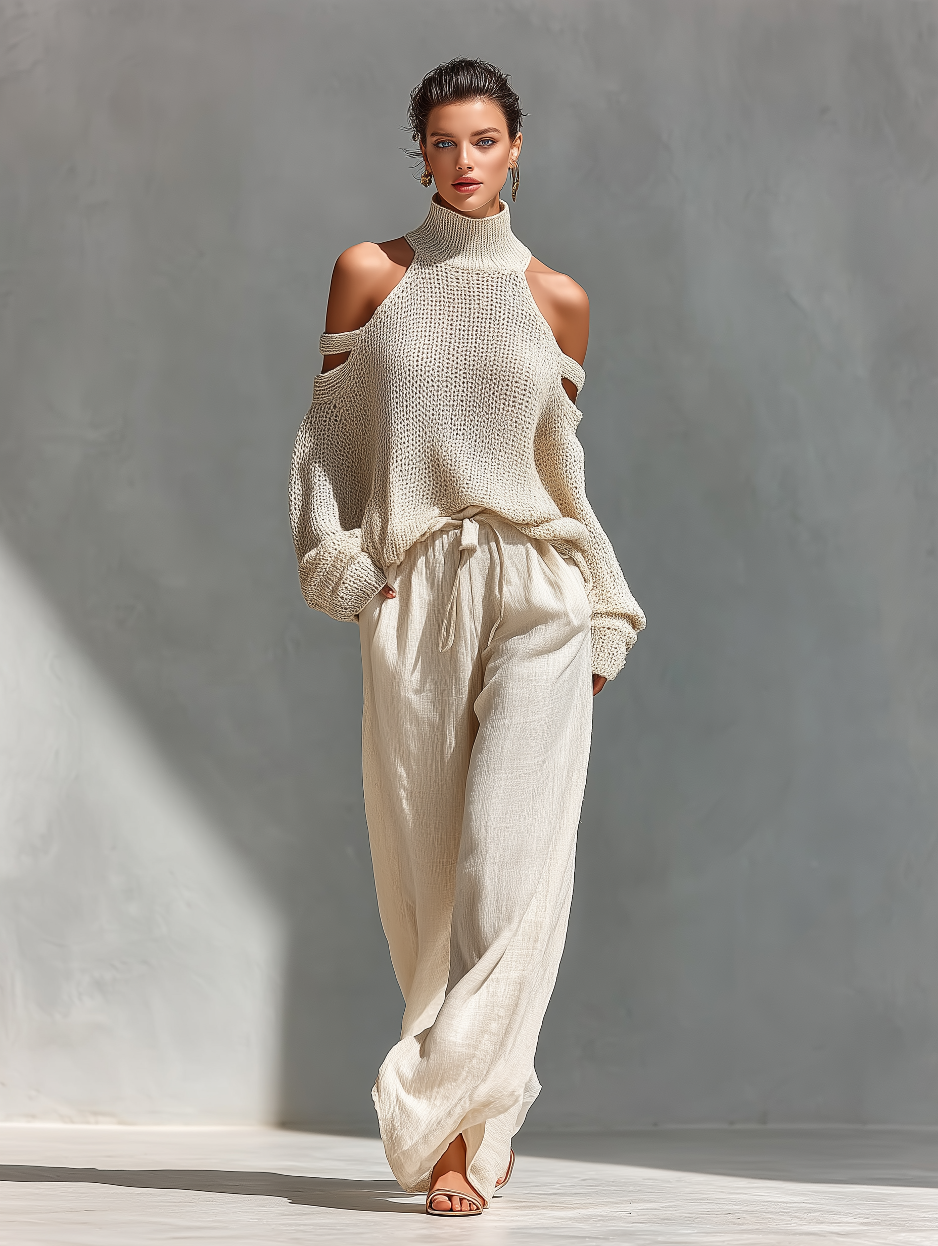 ANTONINA | Completo con pantaloni ampi 6