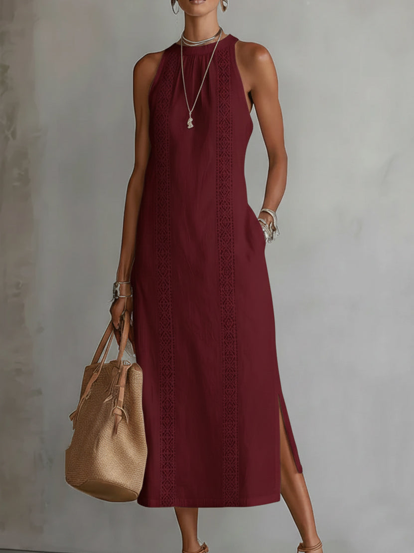 AURORA | Abito midi con pizzo 5