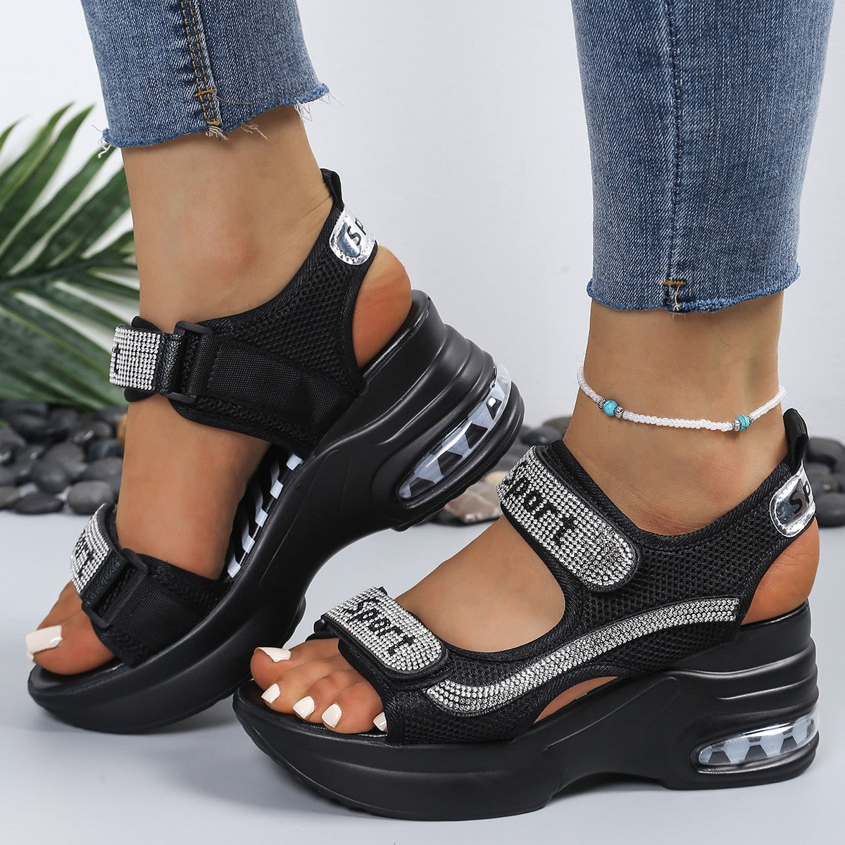 AURORA | Sandali con plateau eleganti 0