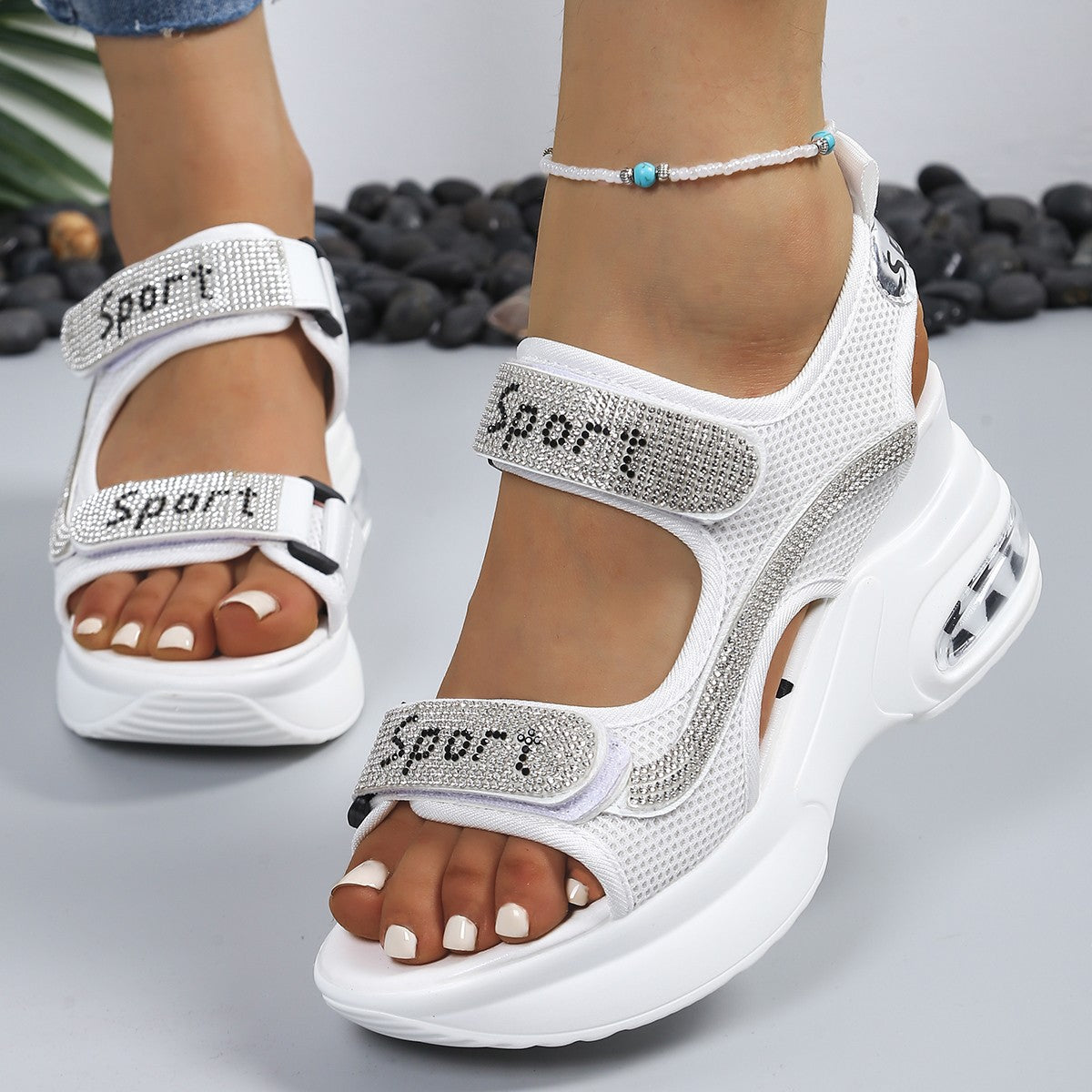 AURORA | Sandali con plateau eleganti 3