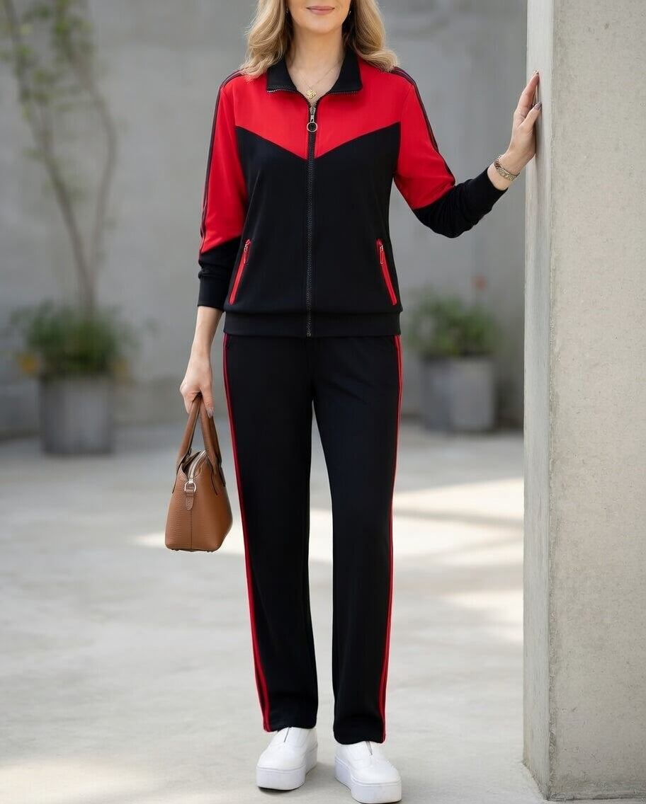 AVA | Set Sportivo con Giacca Zip 0