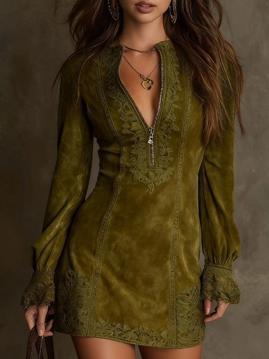 AZULENA – Miniabito – Dettaglio elegante