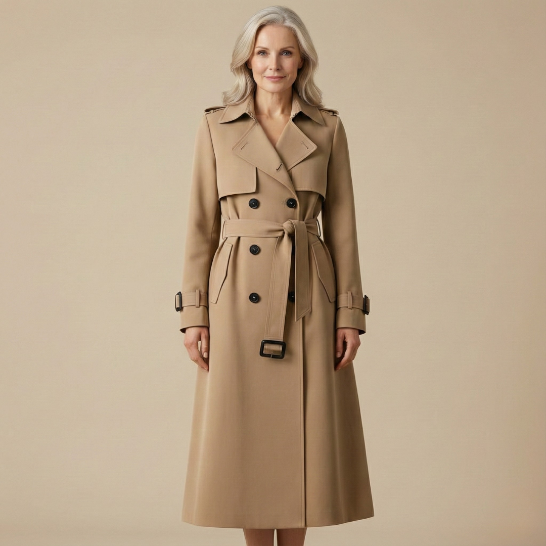 BIANCA | Trench Coat con Cintura 0