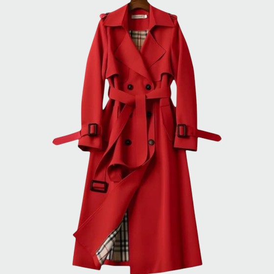 BIANCA | Trench Coat con Cintura 8