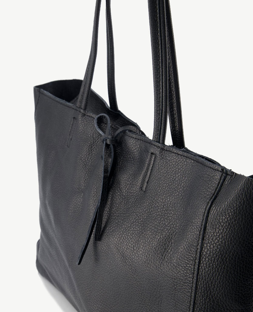 Borsa shopper da donna - Borsa spaziosa - Con design con cerniera 3