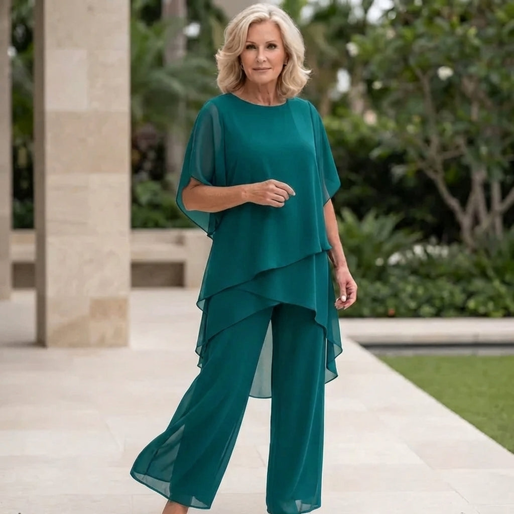 ELEGANZA | Completo con pantaloni palazzo 11