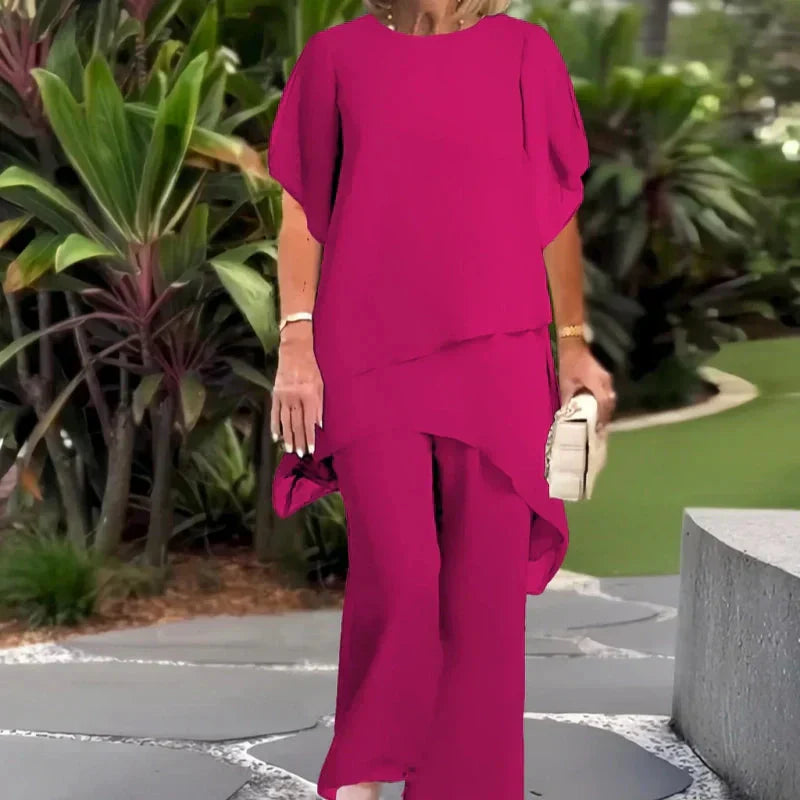 ELEGANZA | Completo con pantaloni palazzo 5