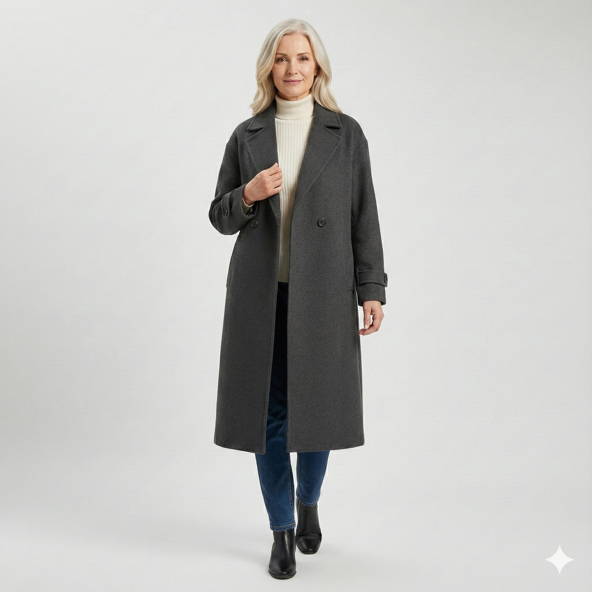 ELORA | Cappotto con colletto morbido 0