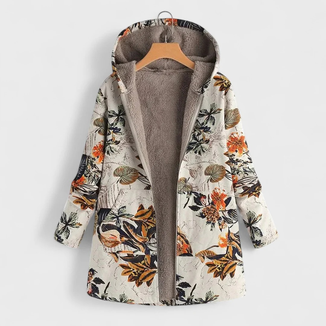 FLORA – Parka – Design Botanico Elegante 2