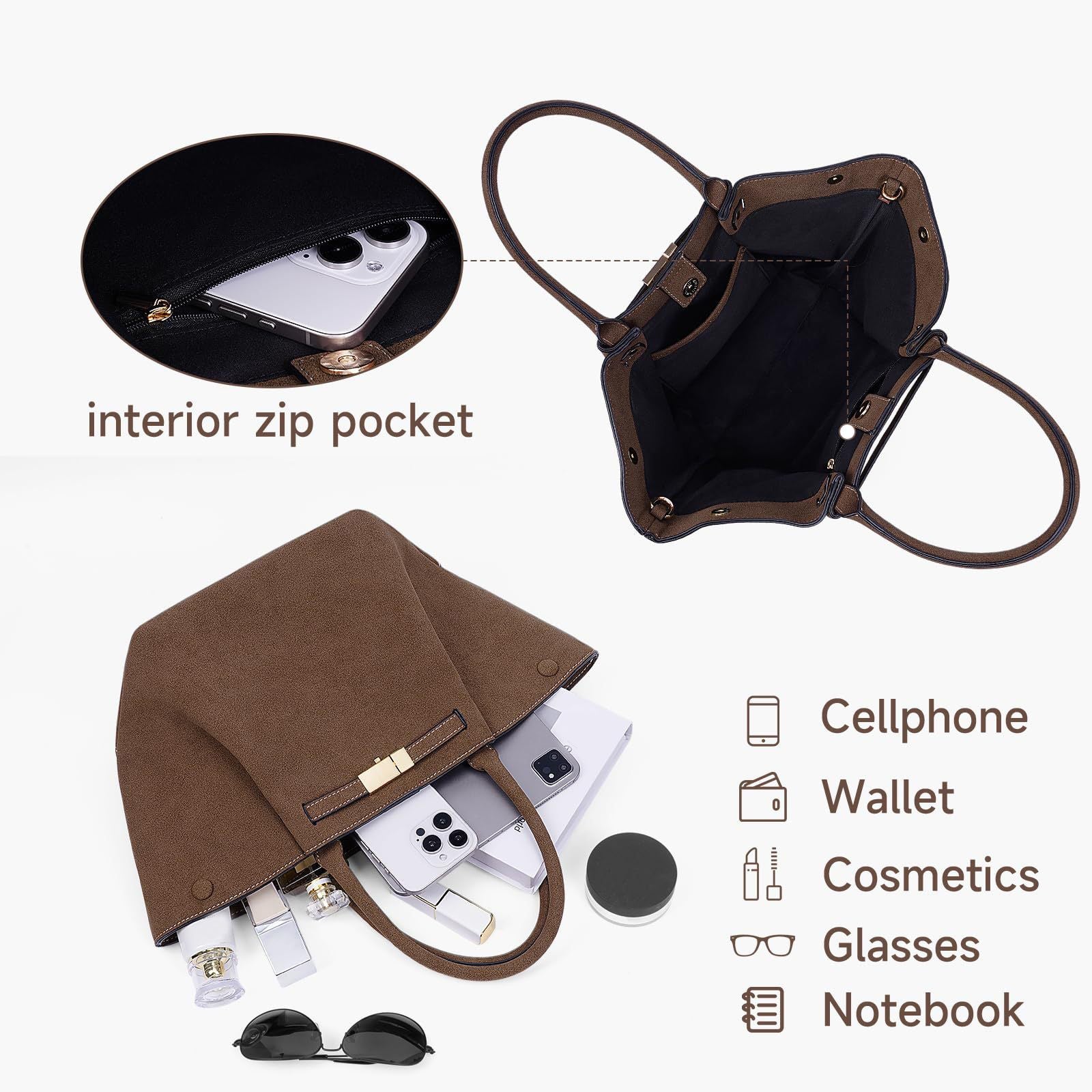 GINEVRA | Borsa Tote con Chiusura Magnetica 6