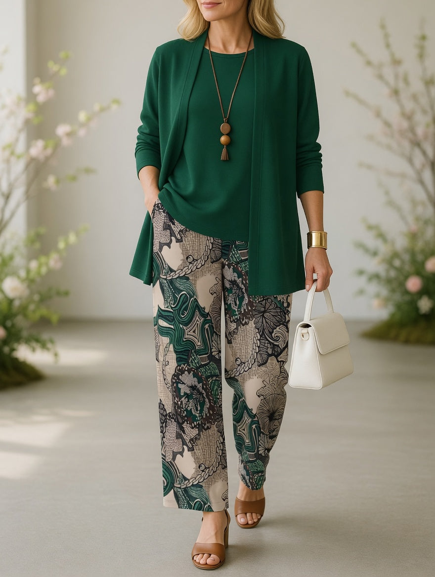 GINEVRA | Set con pantaloni a gamba larga 2