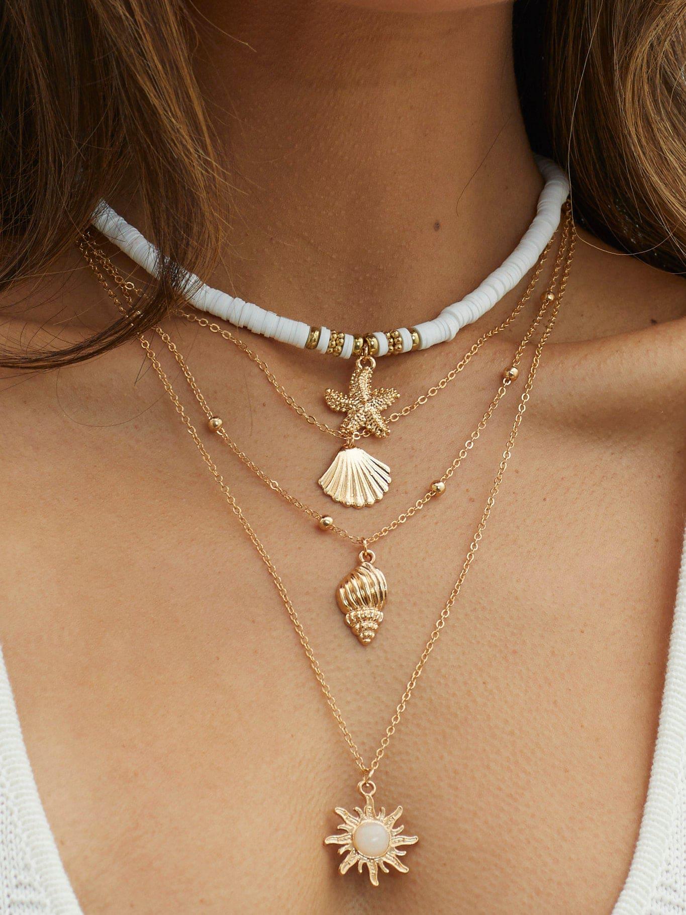 GIULIA | Collana con stelle marine 0