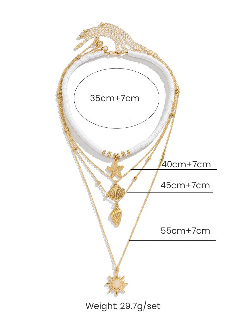 GIULIA | Collana con stelle marine 3